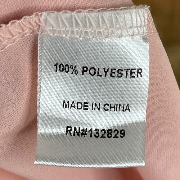 Superdown Jada Ruffle Shorts Romper Off The Shoulder Blush Pink Size Small - Picture 8 of 10